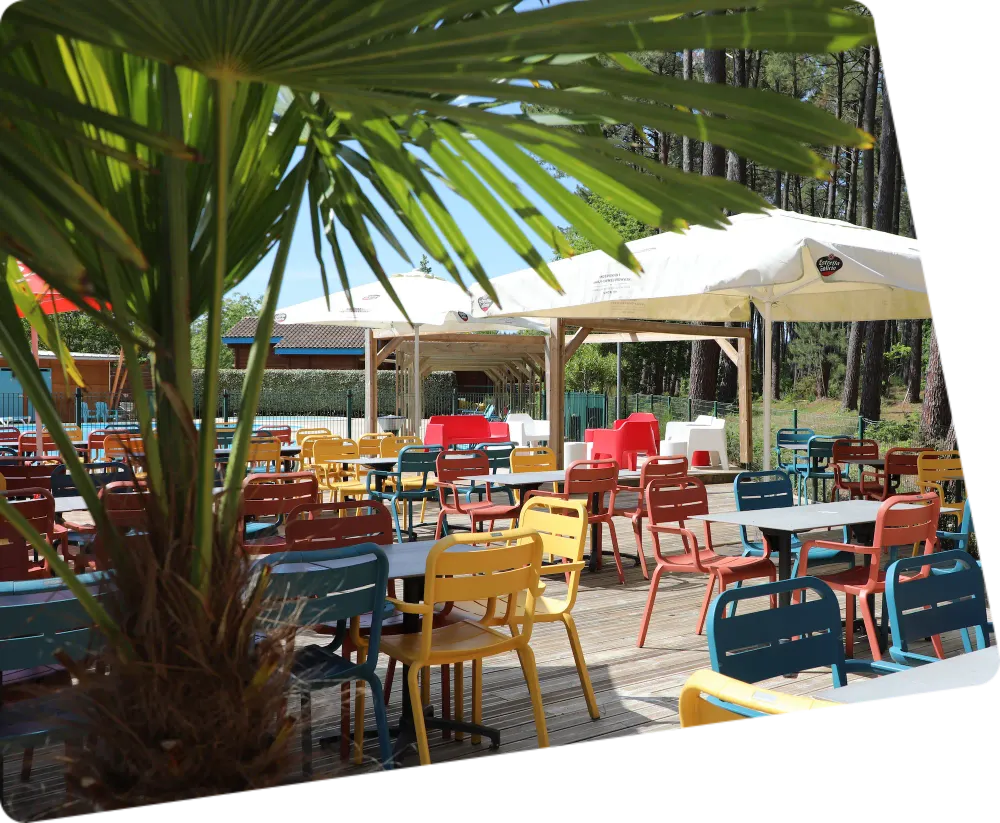 Terrasse du restaurant Chez Mignon